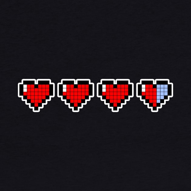 Pixel Hearts by AnishaCreations